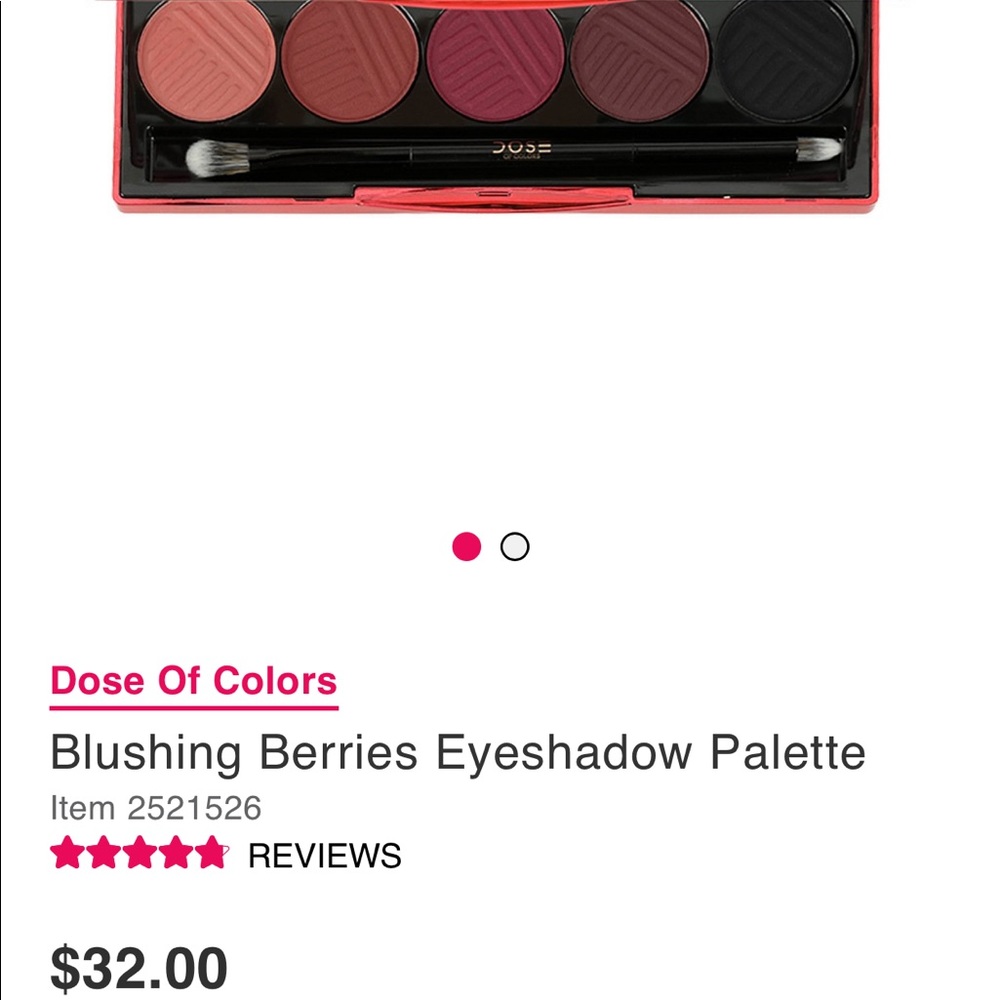 Dose of Colors Blushing Berries: Eyeshadow Palette